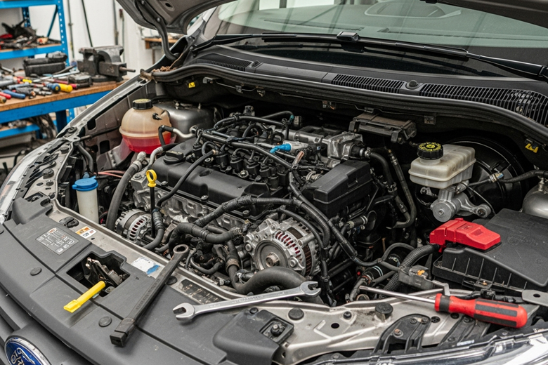 Rebuilt Ford Tourneo Engine