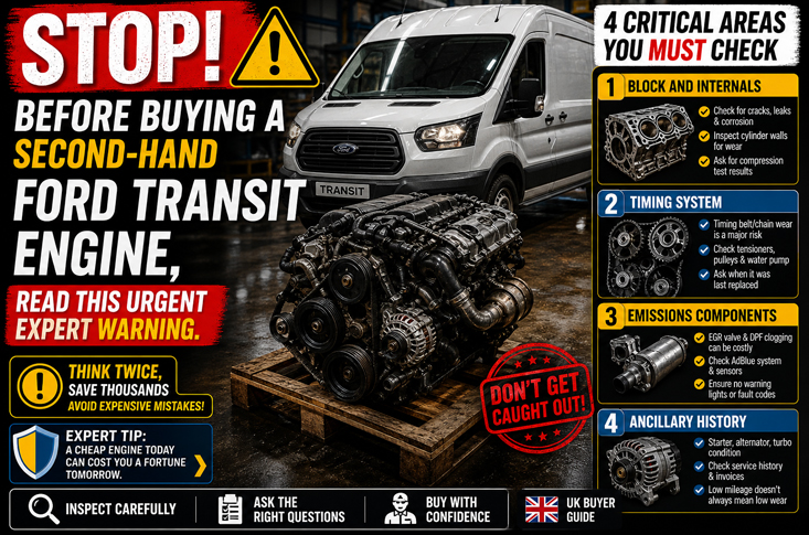 Second-Hand Ford Transit engine