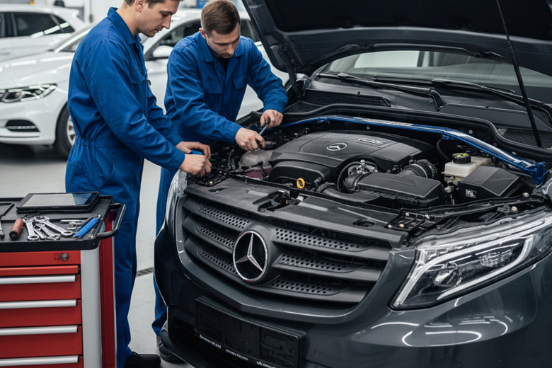 Reconditioned Mercedes Vito Engine