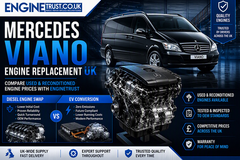 Mercedes Viano Replacement Engine UK