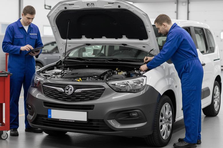 Rebuilt Vauxhall Combo engine