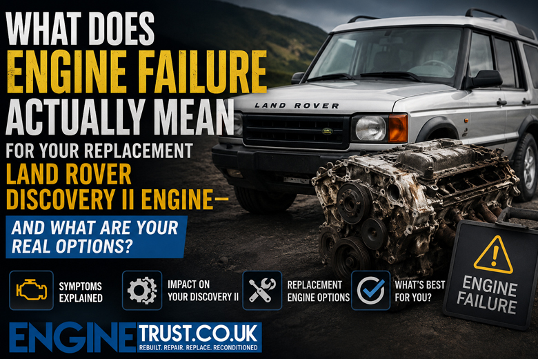Reconditioned Land Rover Discovery II engine