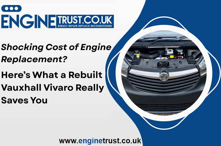 Rebuilt Vauxhall Vivaro engine
