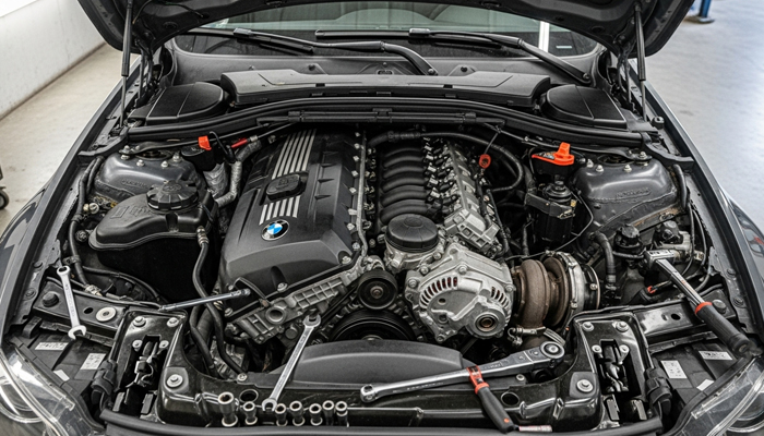 Remanufactured BMW 335d engine
